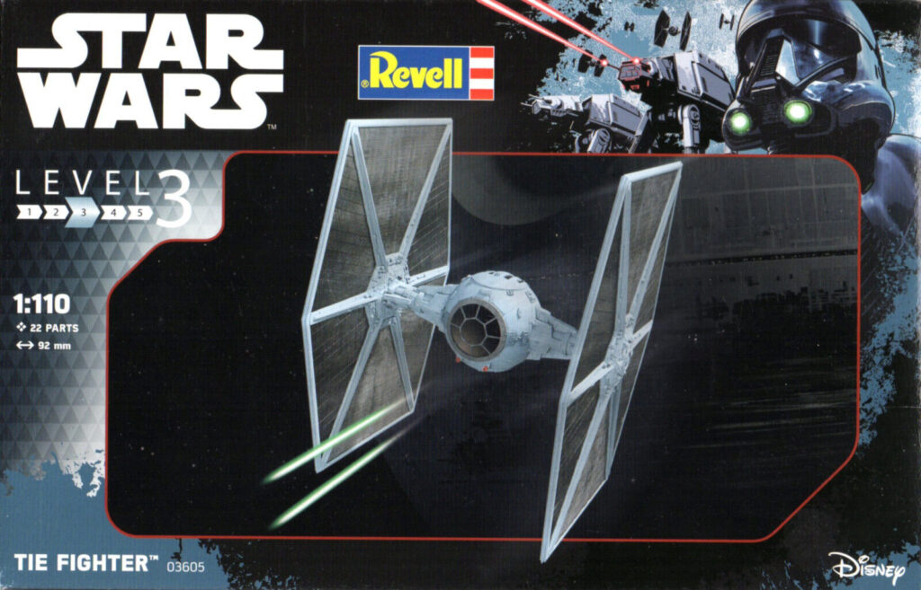 Maquette Revell Star Wars TIE Fighter - 21 Pièces - Niveau Débutant