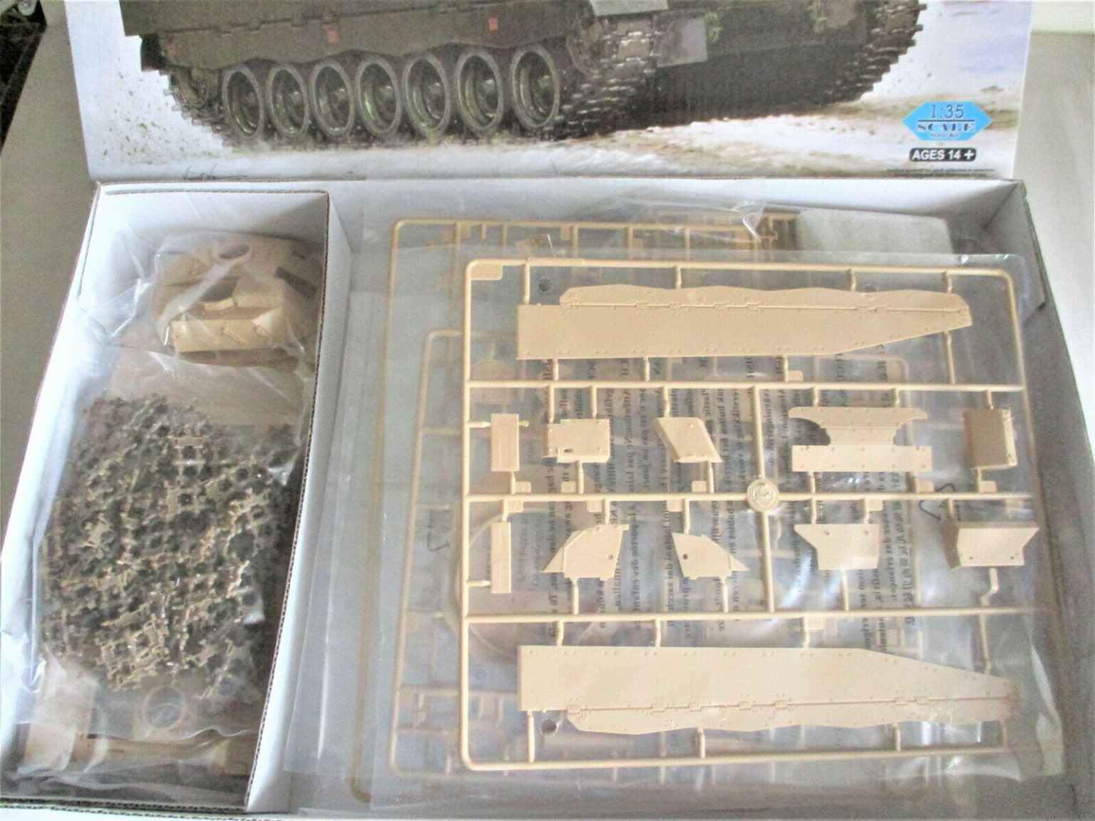 thumbnail image 2 of Hobbyboss 1/35 Scale Swedish CV90-35 IFV Plastic Model Kit #83823 (Unassembled/Unpainted) 2 of 5